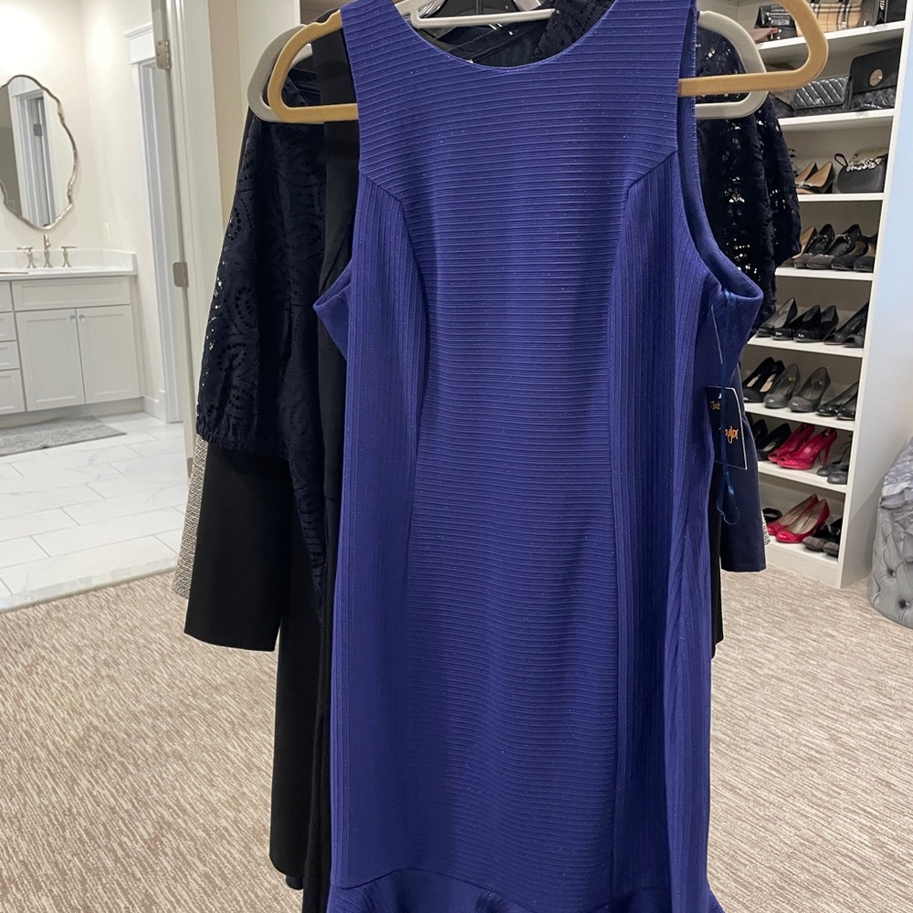 Just Taylor Blue Dress